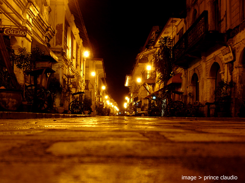 Passing the Streets of Vigan