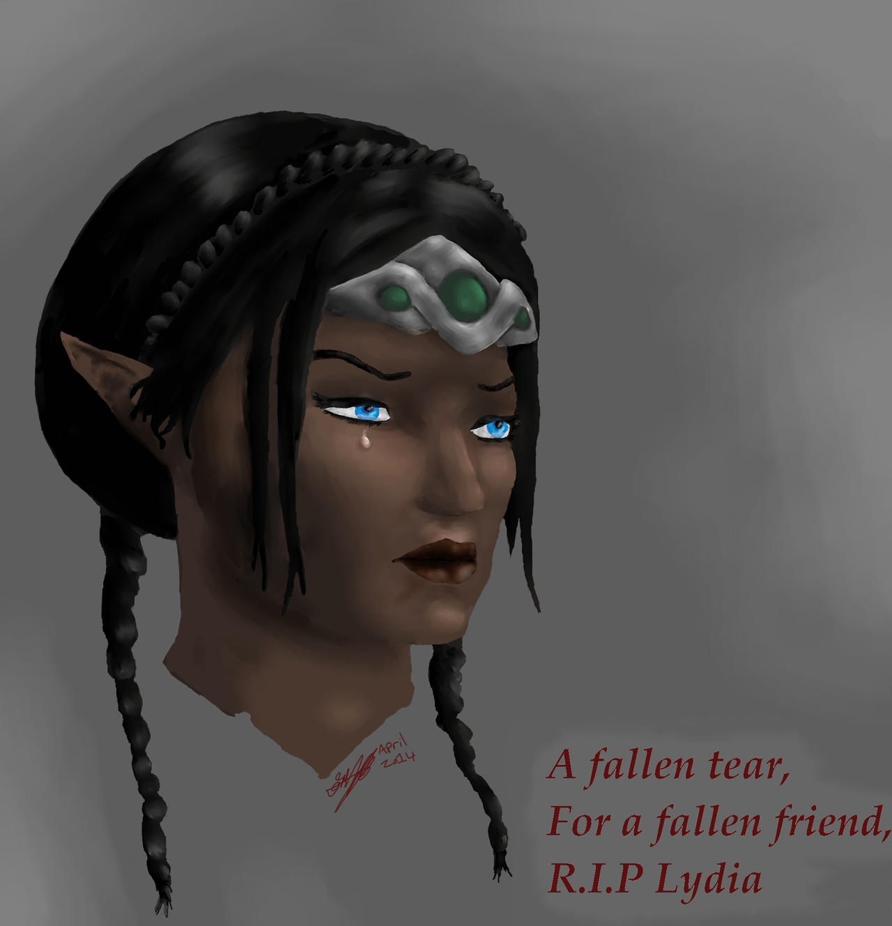 A fallen tear... Vahl