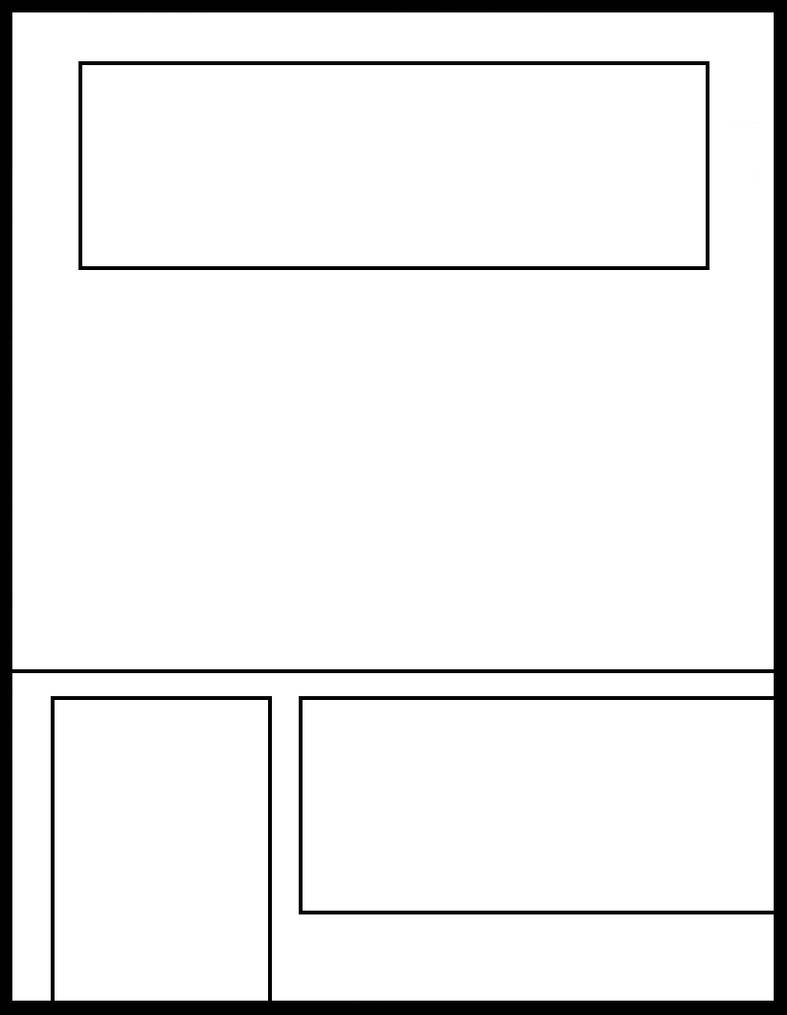 Manga Template 67 by ComicTemplates on DeviantArt