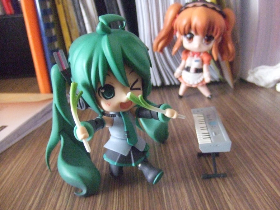 miku running across by Waterflybug on DeviantArt