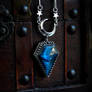 Midnight Moon Labradorite Necklace