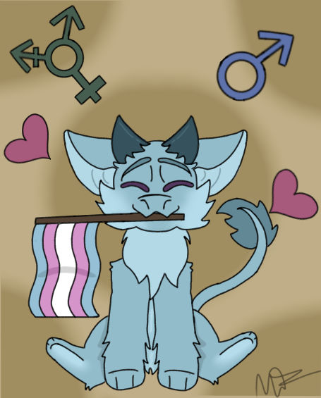 Trans Drawong Trans male pride drawing by MoonlitForestt on DeviantArt