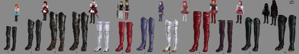 Cssd Boots The collection of boots by csscaptain on DeviantArt