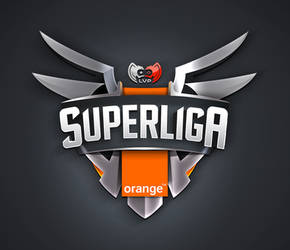 Logo Design Super Liga Orange