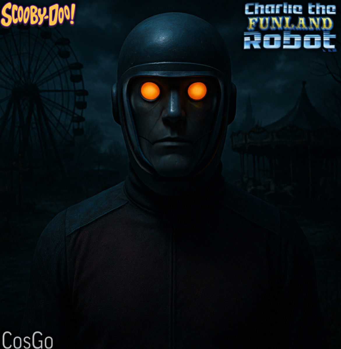 Funland Masks Charlie, the Funland robot (Scooby Doo villain) by CosmicGomez on ...