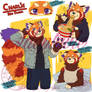 Charlie the red panda (CLOSED)