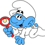 Schleich Smurfs (#4) Baby Smurf