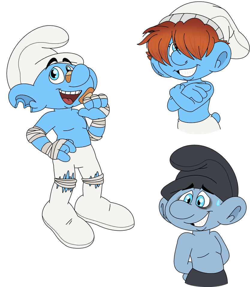 Smurfing by Moonbased on DeviantArt
