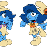 Three Grove/Lost village smurfettes!