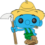 Farmer Smurf Funko pop