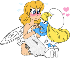 Smurfette x Tinkerbell