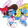 [AT] Smurfy valentine's outfits