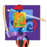 Ninjini color composition redraw