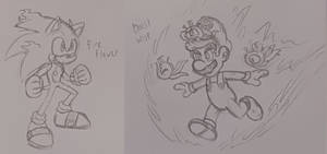 Mario + Sonic Power swap