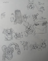 R.E.P.O scribbles