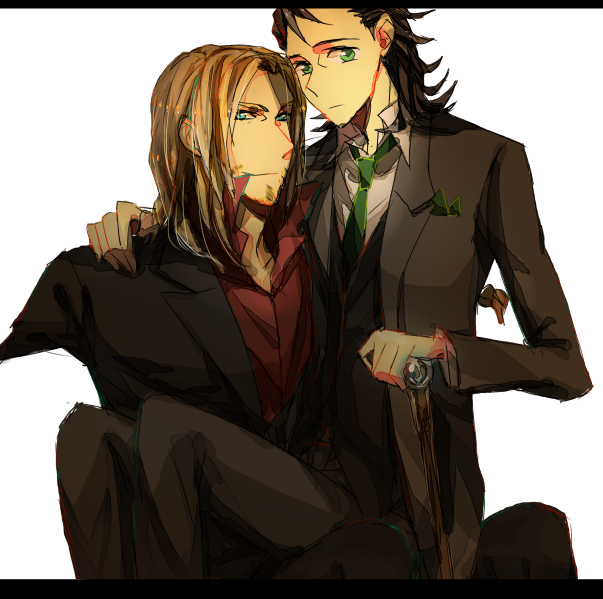 Thorki in suits