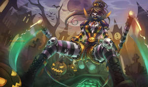 Halloween Akali