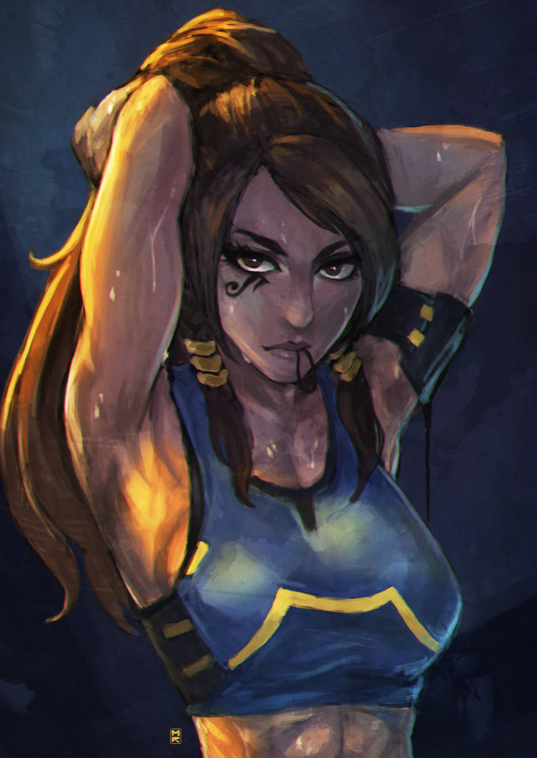 Pharah Doodle by MonoriRogue