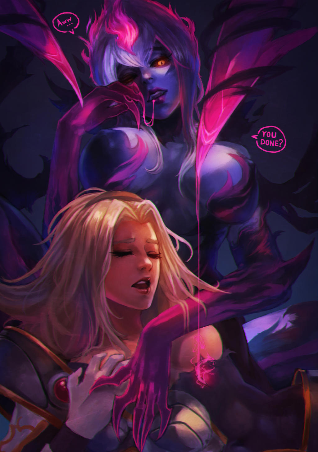 Light vs Dark by MonoriRogue
