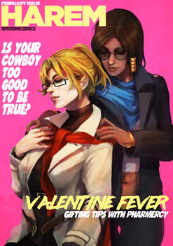 Waifu Calendar 2019 February - PharMercy