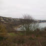 View towards Dover Kent England from East Cliff