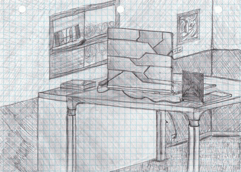Computer Room Draw Computer Room by ChaosFissure on DeviantArt