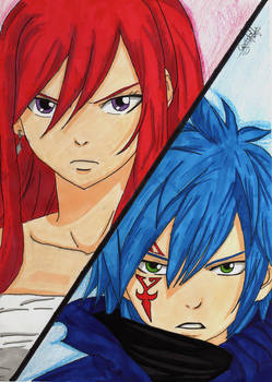 Erza and Jellal *3*