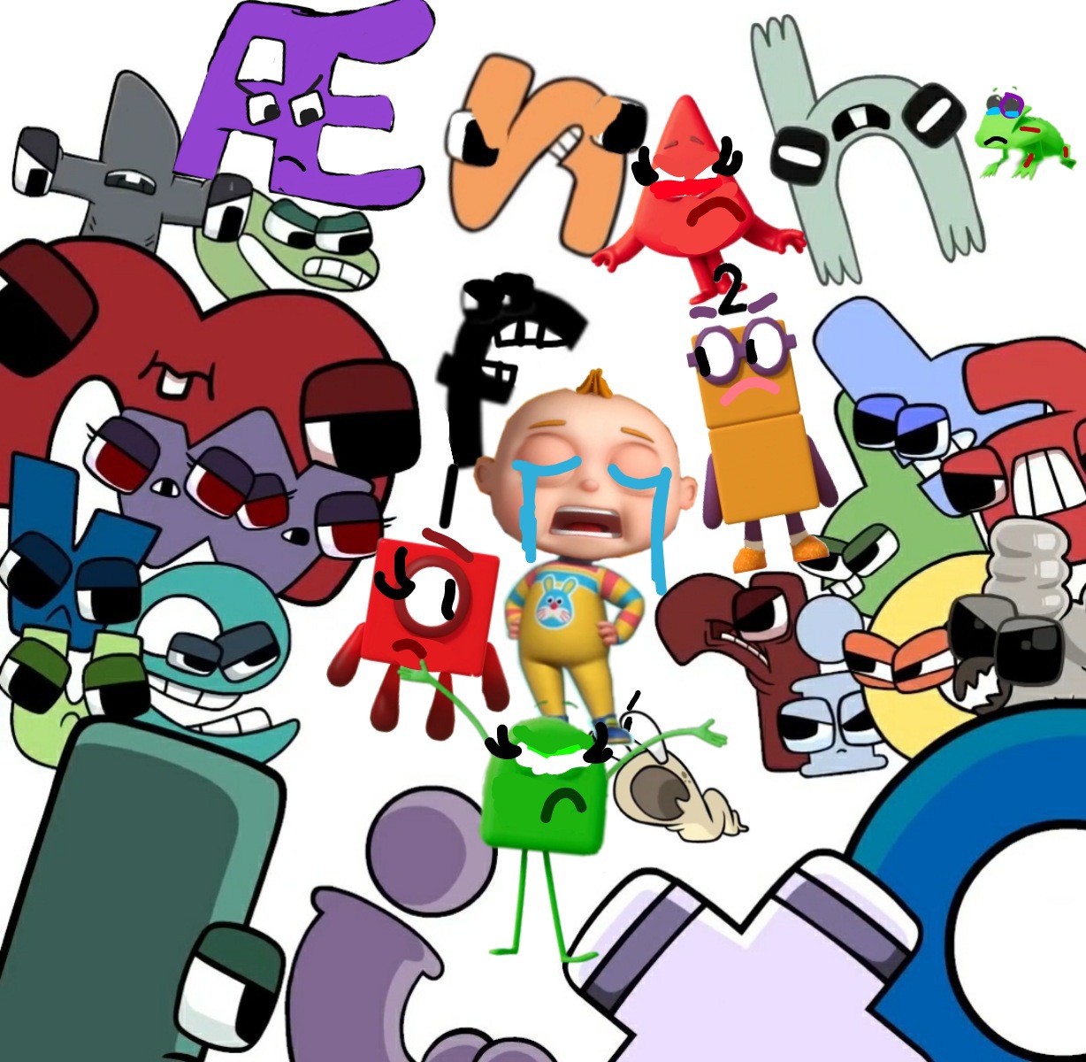 Alphabet lore MnM's by kevinfelix123 on DeviantArt