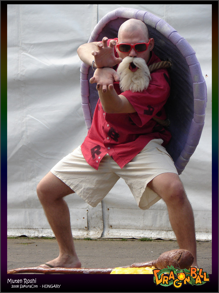 Muten Roshi Mask Muten Roshi : KAME HAME HAAA by Zackary on DeviantArt