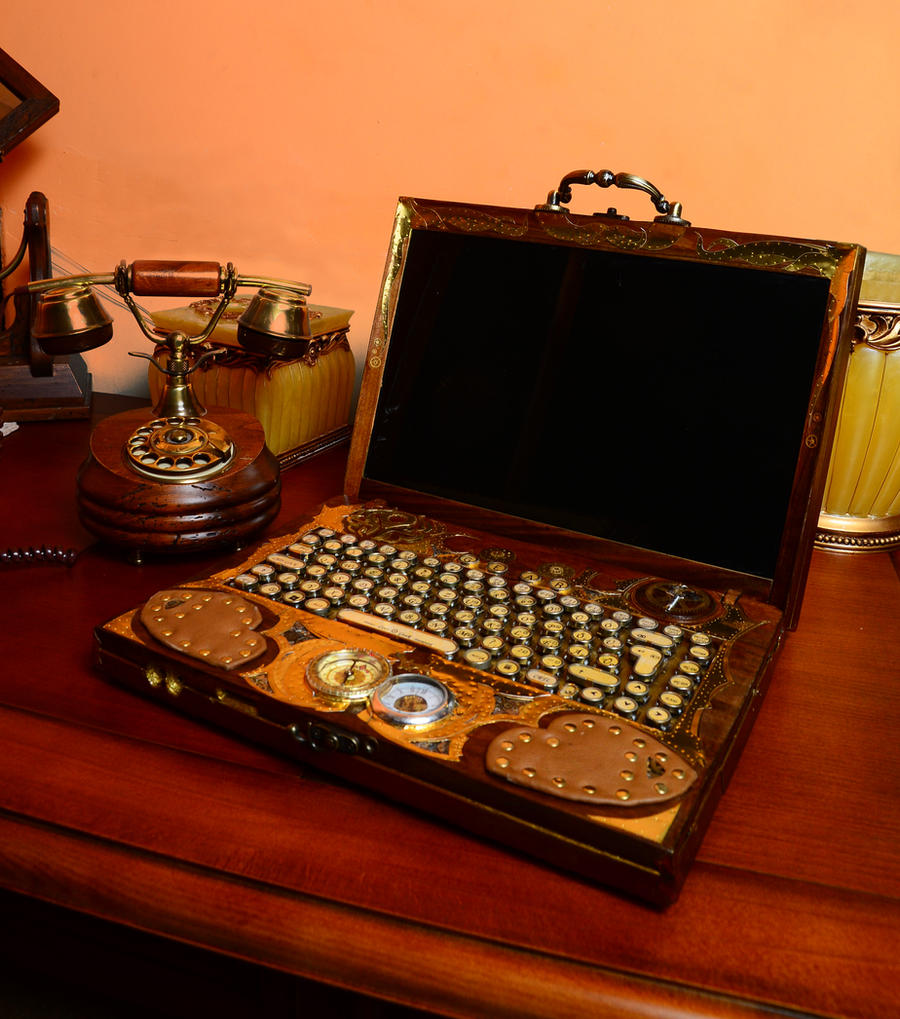 The Steampunk Laptop