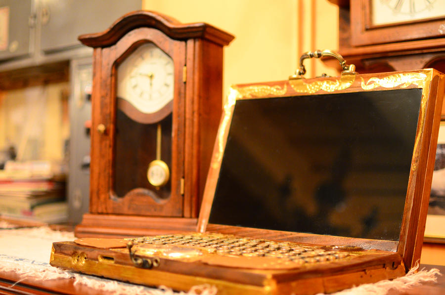 The Steampunk Laptop