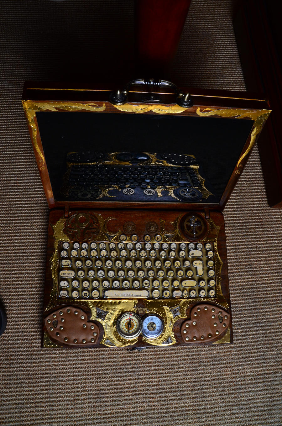 The Steampunk Laptop by Zackary on DeviantArt