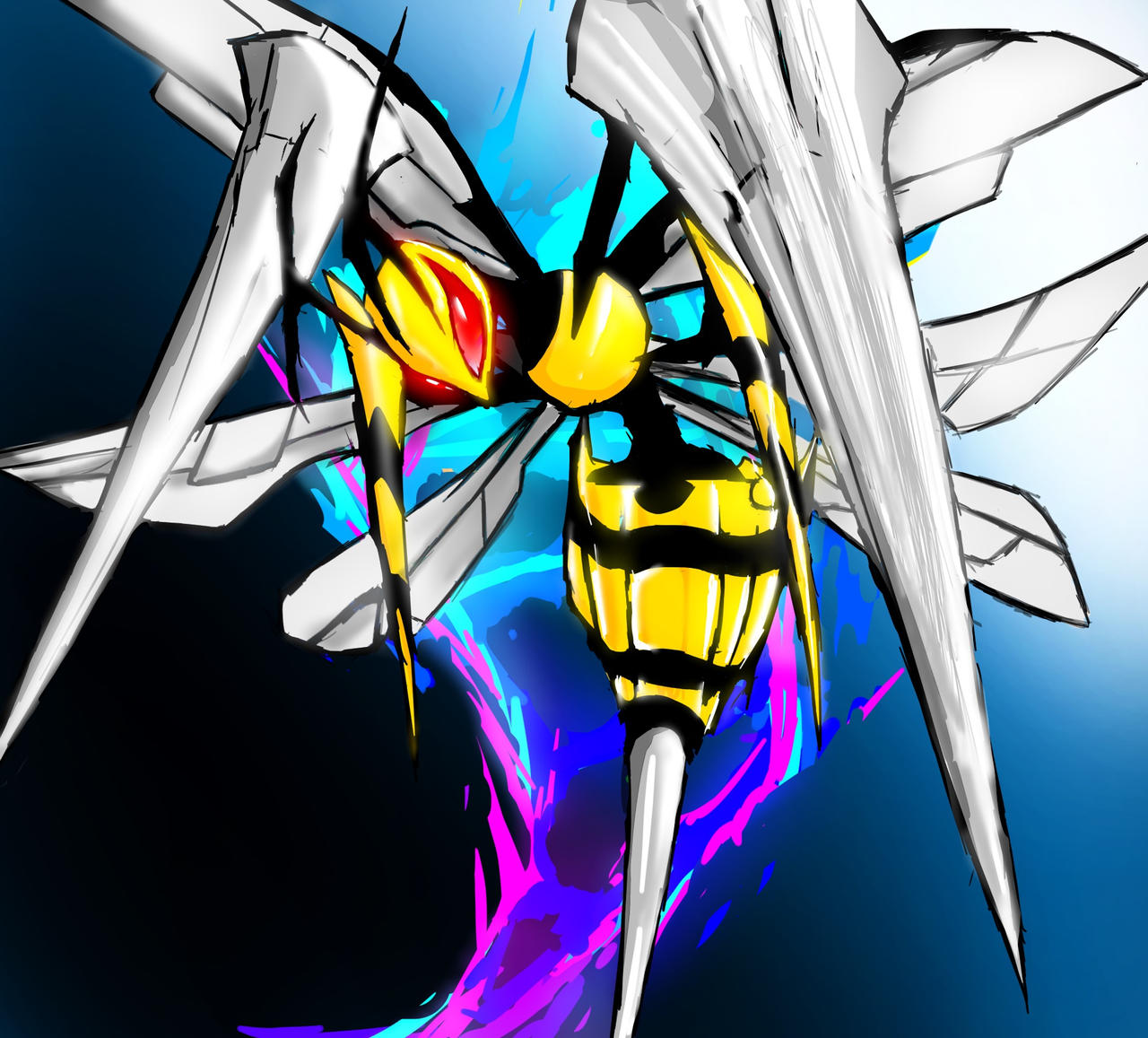 Beedrill Inflation Mega Beedrill by TheMechanicalPumpkin on DeviantArt
