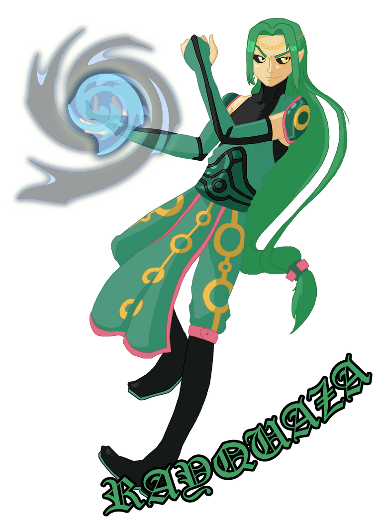 Ray Fakemon Human Rayquaza by Goldfra on DeviantArt