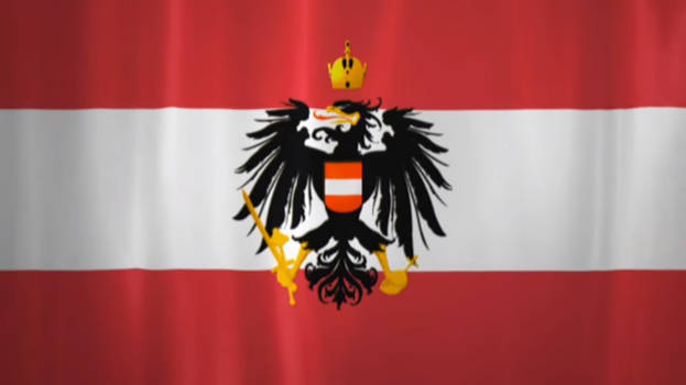 Austria Royal Flag - Wir sind Kaiser