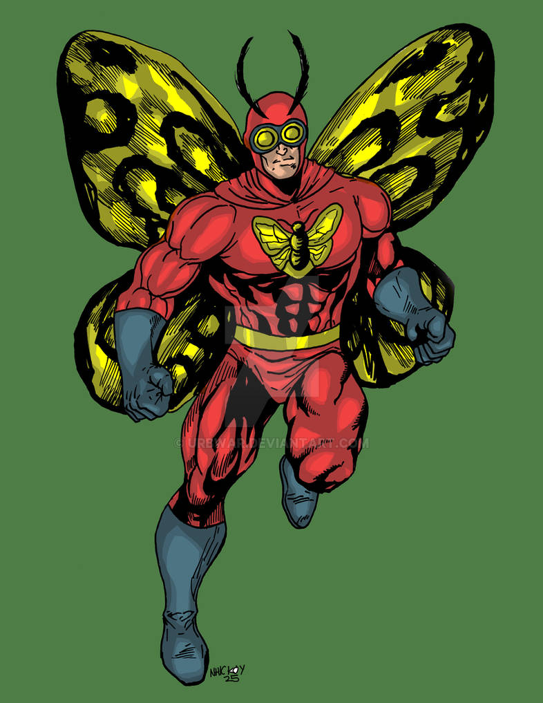Marvel Moth The Moth revision by urbwar on DeviantArt