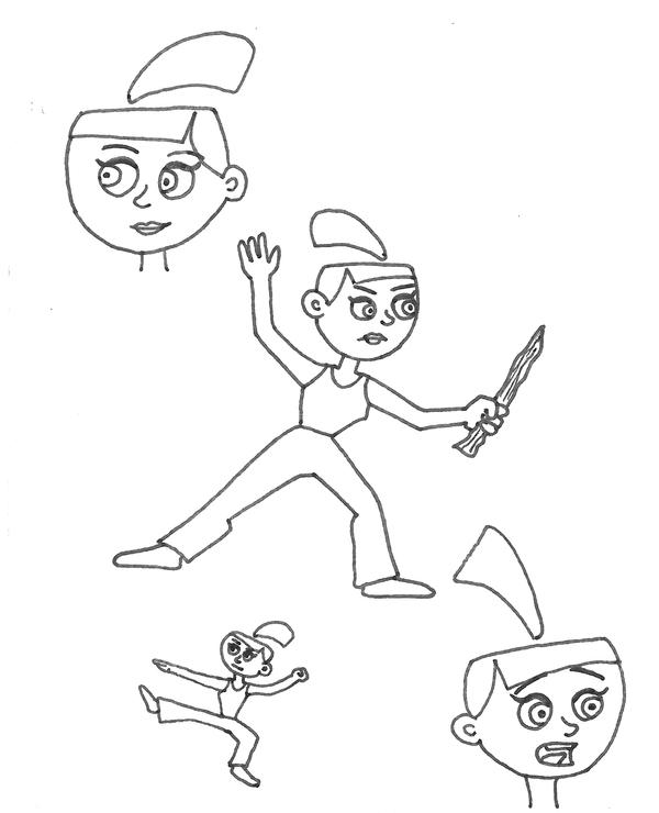 Anna the Vampire Hunter - Character study