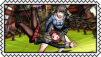 Tenko X Himiko Stamp