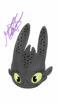 HTTYD - Headbust of Toothless