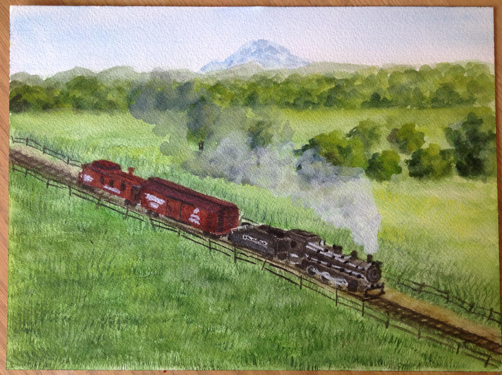 Steam Locomotive by drawing425 on DeviantArt