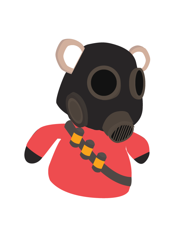 TF2 Pyro Bear R.E.D