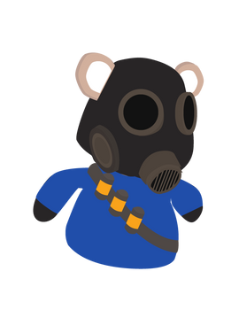 TF2 Pyro Bear B.L.U