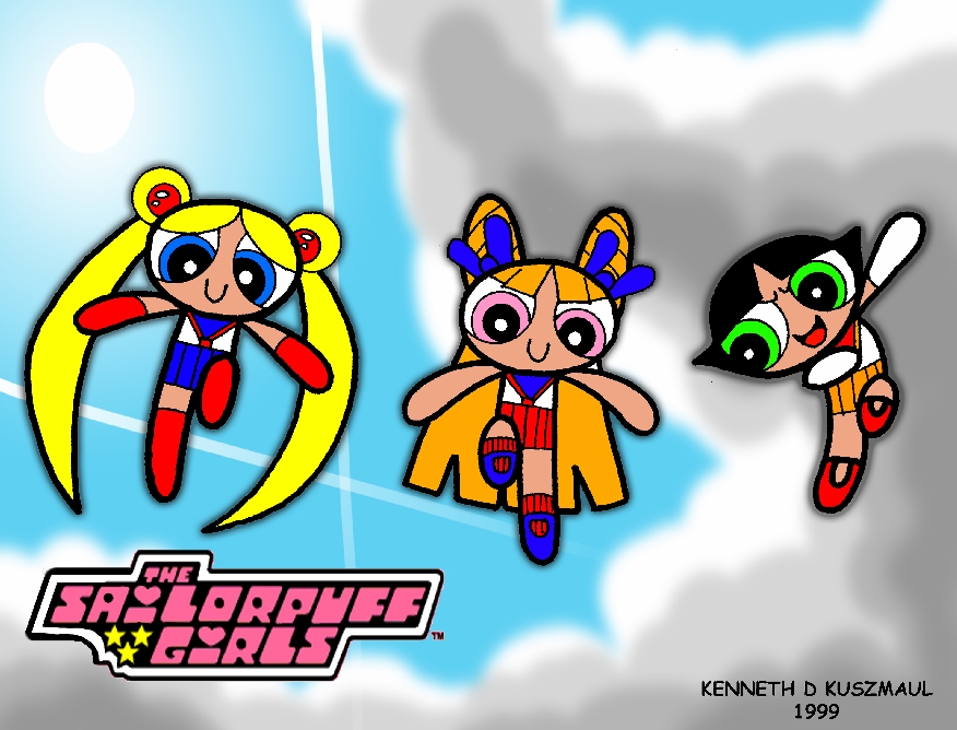 Sailor puff Girls