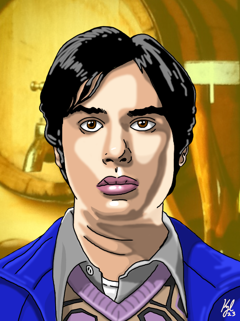 Rajesh Raj Ramayan Koothrappali, PhD by Akumajo100 on DeviantArt