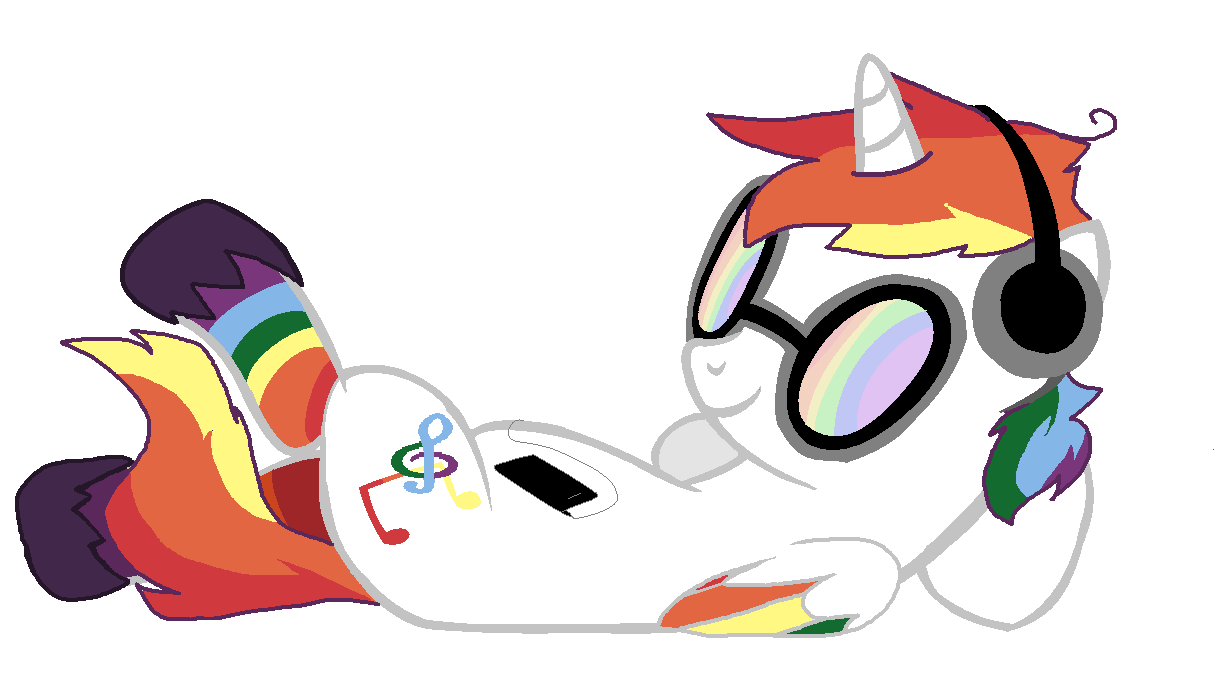 Joke Oc- Vinyl Rainbow Scratch