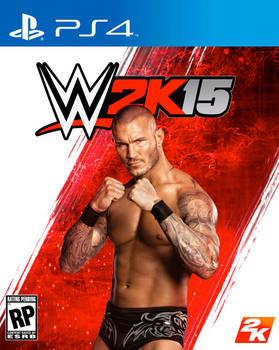 WWE 2K15 Randy Orton PS4 Cover