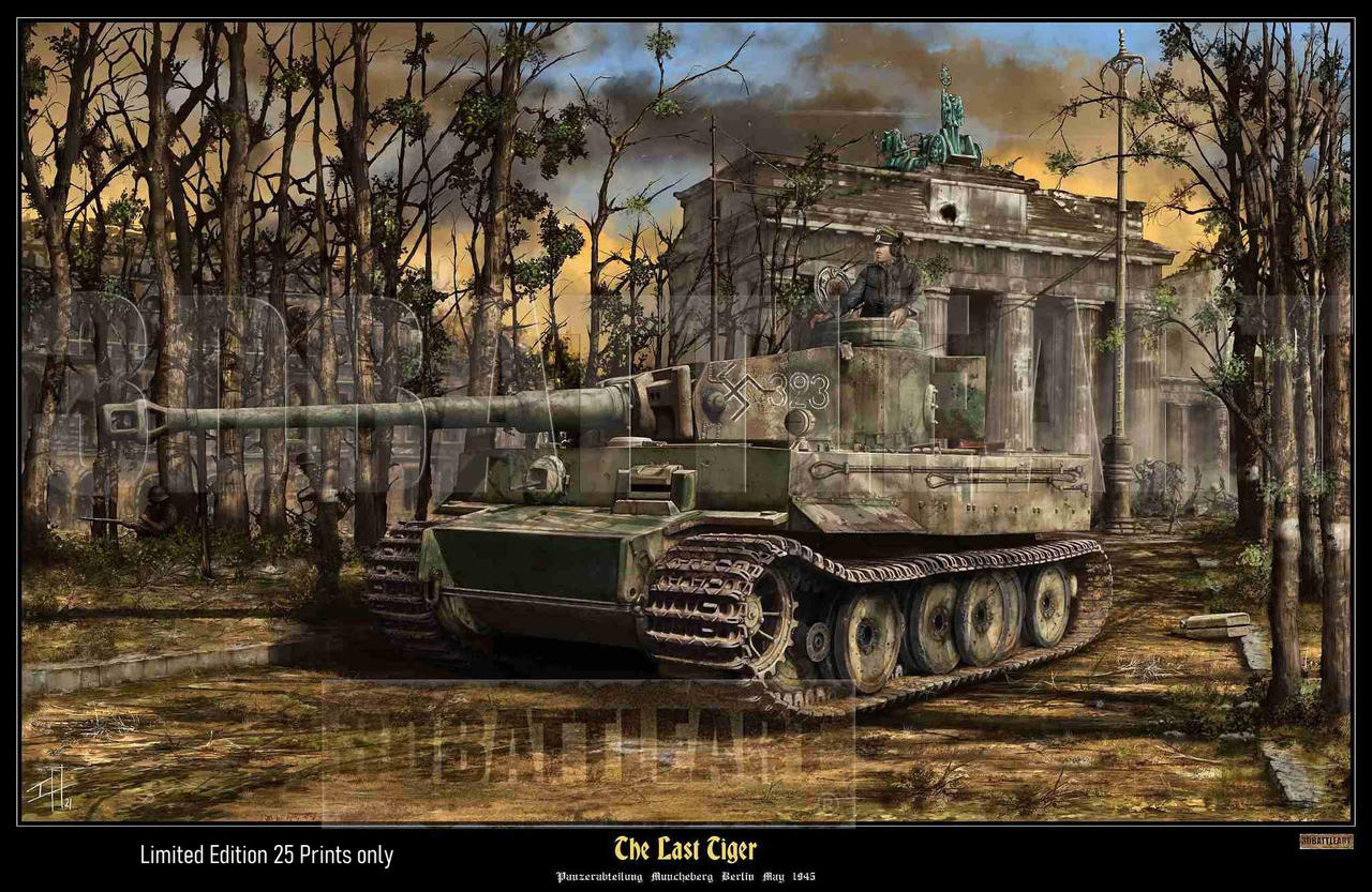 The Last Tiger1 Berlin 1945 by Brokeneagle63 on DeviantArt