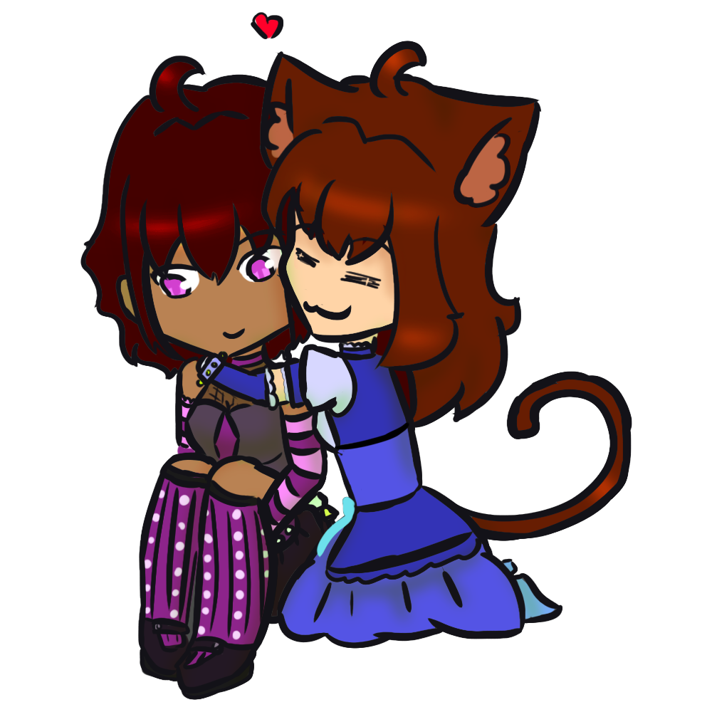 cute chibi hug by krazycrystalstar on DeviantArt