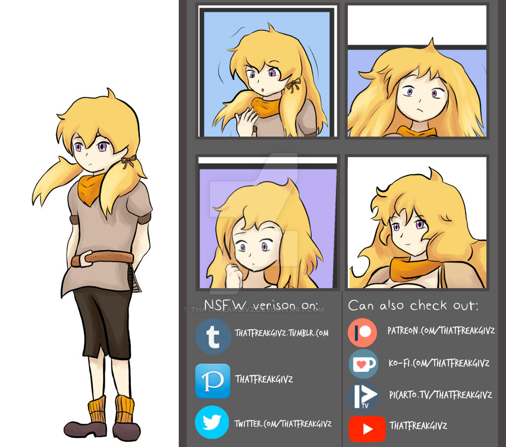 RWBY Yang Age Progression Preview By ThatFreakGivz On DeviantArt RWBY Yang Age Progression Preview By ThatFreakGivz On DeviantArt