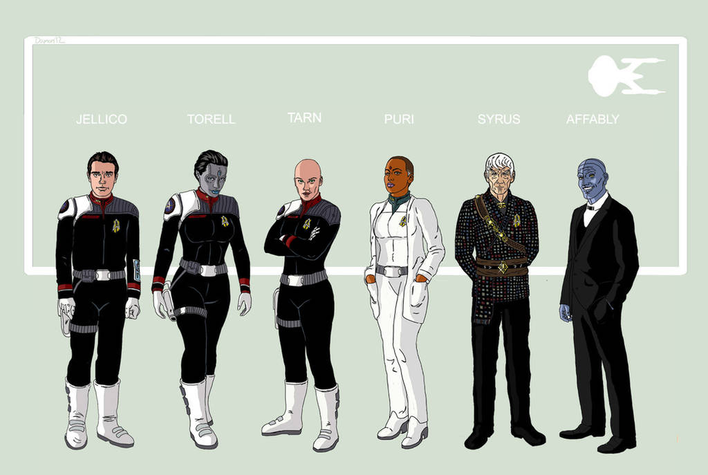 Enterprise-G Crew Part 2 by Damon1984